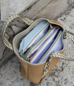 Mother Load - Diaper Bag Organizing Pouches, Small Organizing Bags, 5-Piece Set of Embroidered Diaper Bag Pouches, Vintage Pastels - Image 4